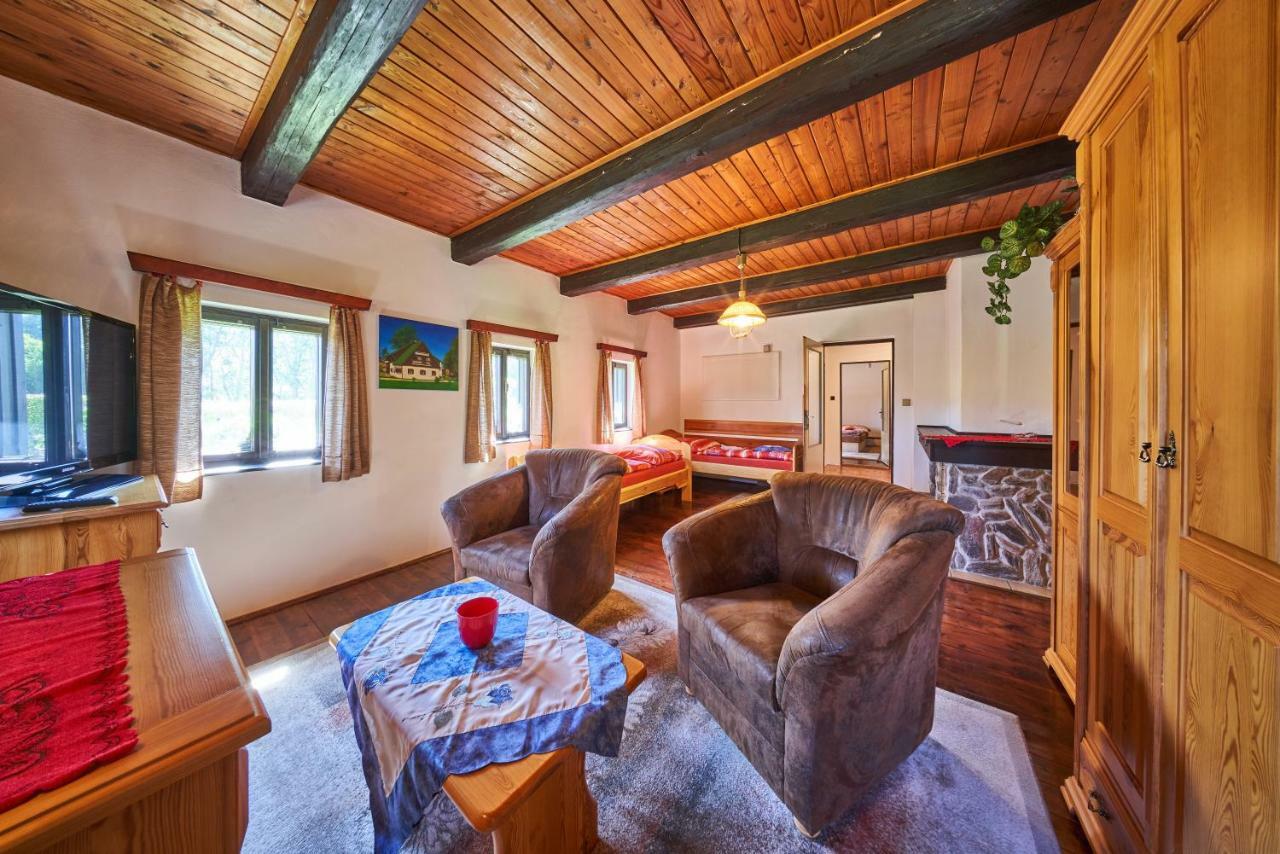 Penzion Pod Lesem Hotel Hodkovice ภายนอก รูปภาพ