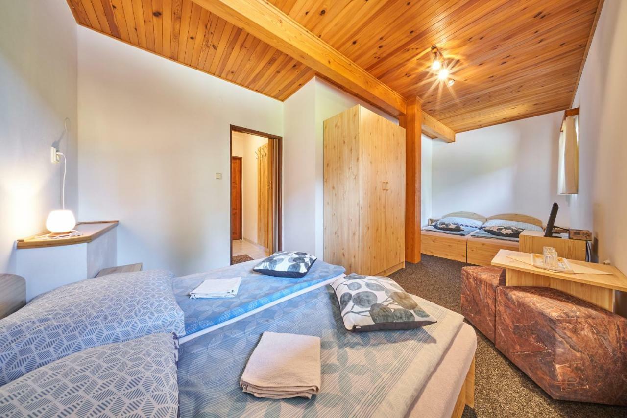 Penzion Pod Lesem Hotel Hodkovice ภายนอก รูปภาพ